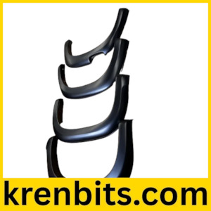 Fender Flares: Fender Flare Mitsubishi Triton 2019-2023 Smooth Style Matte Black