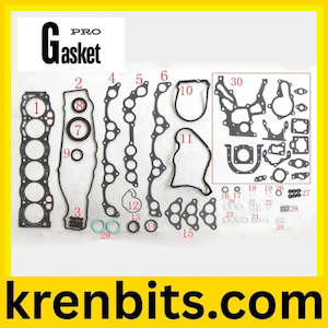 Gasket Pro: 1GE 1GEU TOYOTA CRESSIDA CROWN SOARER 2.0 Engine Kits Engine Engine Gasket 04111-70016