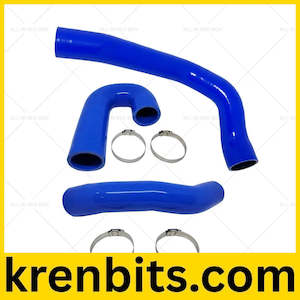 3pcs Intercooler Hose+Clamps Suitable for Mitsubishi Pajero NS NT NX NW 3.2LT
