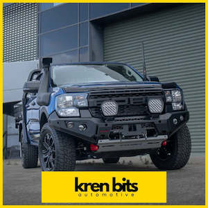 Rockarmor Bullbars: Rockarmor Steel Gt Hoopless Bull Bar - Ranger Raptor Next Gen 2022+ (Full Bar Replacement)