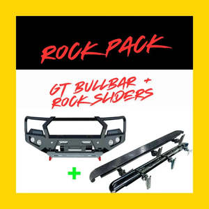 Ford Ranger Next Gen: Rockarmor Rock Pack — Ranger Raptor Next Gen 2023 to Current | GT Hoop Bullbar + Rock Sliders