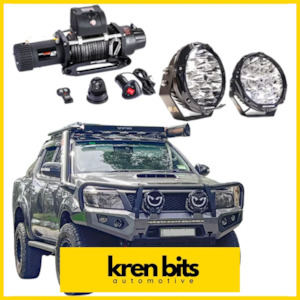 Rockarmor Gt Hoop Bullbar Combo Pack - Toyota Hilux N70 2012-2015