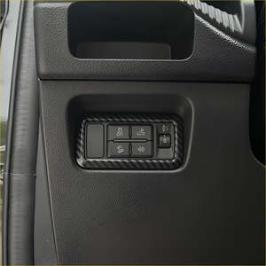 Ford Ranger Next Gen: Carbon Fiber Interior Headlight Switch Panel Interior Cover for Ford