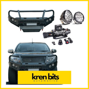 Rockarmor Gt Hoop Bullbar Combo Pack - Mitsubishi Mq Triton