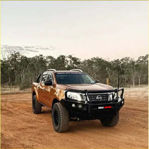 Rockarmor Elite Hoop Steel Bullbar - Nissan Navara Np300 D23 2015-2020 (Full Bar&hellip;