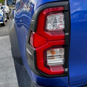 Lights: Taillight Covers Toyota Hilux 2021+ SR5 Cruiser Matte Black