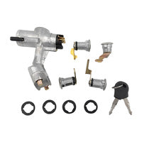 Ignition Barrel Switch Door Locks 2 Key Barn Set Silver Fit For Nissan Patrol GQ&hellip;