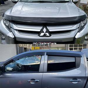 Mitsubishi Triton Mr: Monsoon and Bonnet Guard OEM Style Mitsubishi Triton 2019-2023