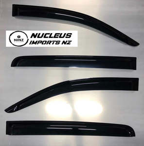 Monsoon Weathershields: TRAILBLAZER WINDOW VISORS Dark Tinted Finish for Holden Monsoon