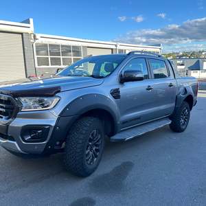 Fender Flares: Fender Flare for Ford Ranger PX3 2019-2021 Lychee Texture Bolt Style