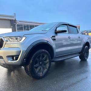 Fender Flares: Fender Flare 4-Inch Ford Ranger PX3 2019-2021 Smooth Style with Senor