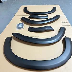 Fender Flares: Fender Flare 4-Inch Isuzu D-Max 2012-2016 OEM Style Matte Black