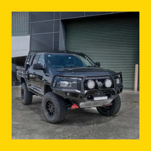 Isuzu Mu X: Rockarmor Gt Hoop Steel Bullbar - Isuzu MUX 08/2020-2024 PFL (Full Bar Replacement)