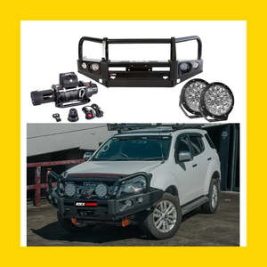 Isuzu Mu X: Rockarmor Elite Bullbar Frontal Combo To Suit Isuzu Mu-X 05/2012 - 07/2021