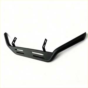 Nudge Bars 2: Stainless Steel Nudge Bar for Toyota Hilux 2012-2015 Black Q1