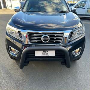 Nudge Bars 2: Stainless Steel Nudge Bar Nissan Navara NP300 2015-2020 Matte Black W2
