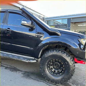 Snorkel: Snorkel Ford Ranger PX2 PX3 2016-2021 Black Stainless Steel