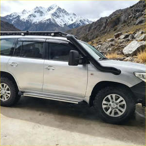 Snorkel: Snorkel Toyota Land Cruiser 200 Series 2017-2022 Black Stainless Steel