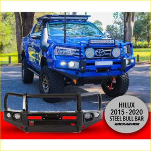 Rockarmor Elite Steel Bullbar To Suit Toyota Hilux N80 2015-2020