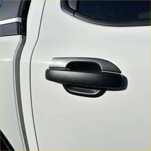 Door Handles: Door Handle Covers Ford Ranger 2022+ New Ranger Matte black