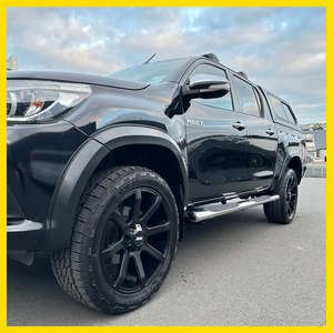 Running Board 4 inch Oval Tube Stainless Steel Hilux Revo