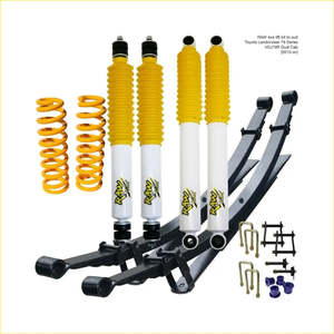 Lift Kits: Toyota Landcruiser 79 Series Dual Cab (2013 on) - Raw Nitro Max Lift