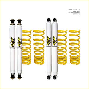 Nissan Patrol GQ (Y60) LWB Wagon (08/1987 - 1997) - Raw Nitro Lift Kit