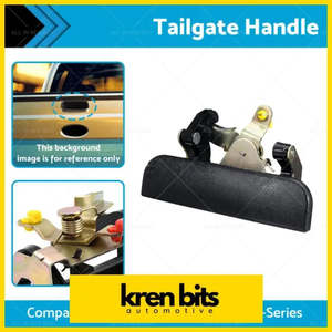 Door Handles: Black Tailgate Handle Suitable for Mazda B-Series Ford Courier PE PG
