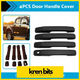 4PCS Door Handle Cover Trim Suitable for Isuzu D-Max DMax MUX MU-X
