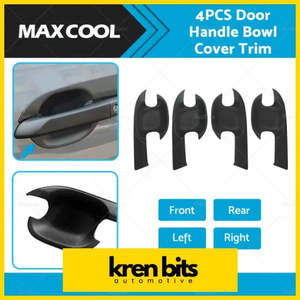 Matte Black Exterior Door Handle Cover Trim Suitable For Isuzu D-Max
