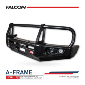 MCC Falcon 707-02 A-Frame Bar - Isuzu D-Max 2003-2006