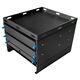 Pantry Slide Out Pantry 4X4 Black Pull-Out Camp Kitchen Storage And Table
