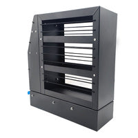 Canopy Pro: 200 x 600 x 655mm 4WD Ute Canopy Slide Out Pantry Black Pull Out Aluminium