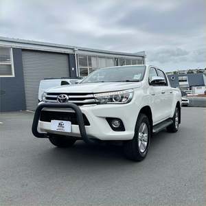 Stainless Steel Nudge Bar Toyota Hilux 2015-2020 Matte Black W2