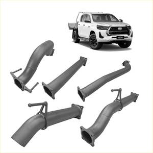 Redback Extreme Duty 3.5" DPF Back Exhaust for Toyota Hilux 2.8L N80
