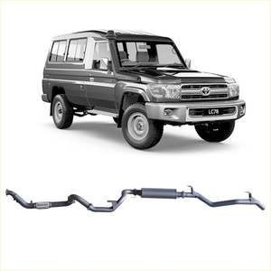 Redback Extreme Duty Exhaust for Toyota Landcruiser 78 Series Troop