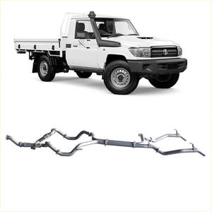 Toyota Landcruiser 200 Series: Redback 4x4 Extreme Duty Twin Exhaust for Toyota Landcruiser (01/2007