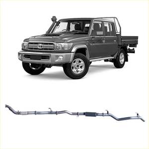 Redback Extreme Duty Exhaust for Toyota Landcruiser 79 Series Double