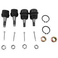 Drivetrain Parts: 4 Pcs Lower & Upper Ball Joints Fit For Jeep Cherokee XJ Grand Cherokee Wrangler Wagon