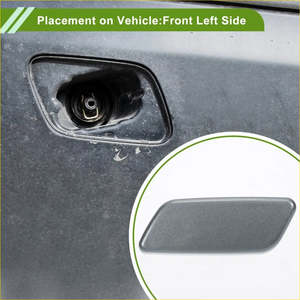 Toyota Prado: Front Left Washer Nozzle Cover for Toyota Prado (2012-2015) Gray
