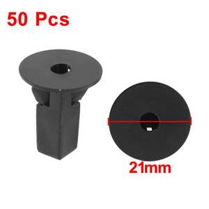 Toyota Prado: 50 x Black Plastic Rivet Clips 8.3x8mm for Toyota Prado (2003-2023)