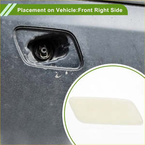 Front Right Washer Nozzle Cover for Toyota Prado (2012-2015) Unpainted