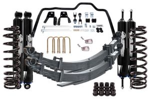 Terrain Tamer Shock Absorbers: Terrain Tamer Gvm Suspension Kit + Fortified Shocks 3950kg Vdj78,79 09/16-