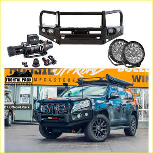 Rockarmor Elite Bullbar Frontal Combo To Suit Toyota Prado 150 Tear