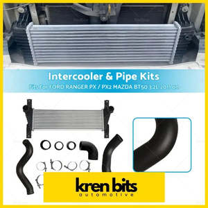 Front Mount Intercooler Kit For Ford Ranger PX PX2 Mazda BT50 3.2L
