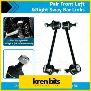 Pair Front Left and Right Sway Bar Links Suitable for Colorado D-Max