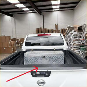 Nissan Navara Np300: Tailgate Cover for Nissan Navara NP300 2015-2020 Textured Black