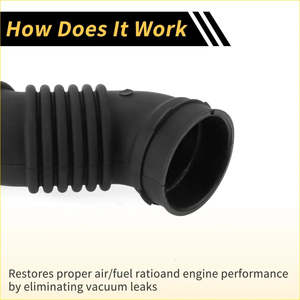 Snorkels 1: Engine Air Intake Hose for Toyota Land Cruiser Prado LC120 (2003-2009)