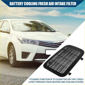 Car Battery Cooling Air Intake Filter Screen for Toyota Prius