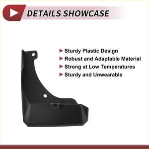 Fender Flares 2: Mud Flaps Splash Guards Set for Toyota Frontlander Sport (2023-2024)